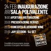 Sabato 24 febbraio 2024: inaugurazione della Sala Polivalente Spadolini a gestione Lega del Suono Buono 