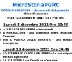 MicroStoriaPGRC documenti dal passato: 2 eventi pubblici